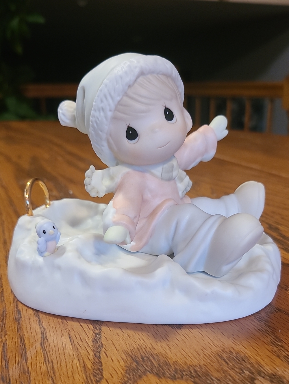 Precious Moments White Porcelain 'Angels On Earth' Figurine